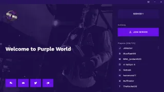 Purple World Launcher | RPCrate FiveM resource preview