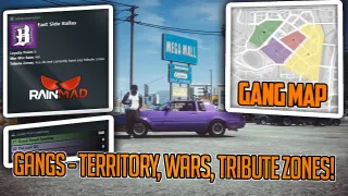 Gangs – Territory, Wars & Tribute Zones FiveM resource preview