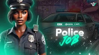 Advanced Police Job FiveM resource preview
