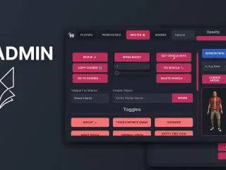 Luxu Admin Menu FiveM resource preview