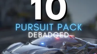 Debadged Police Pursuit Car Pack | 10 Vehicles FiveM resource preview