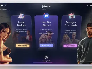 Venice Loading Screen | Seasonal NUI with Multi-Character Support FiveM resource preview