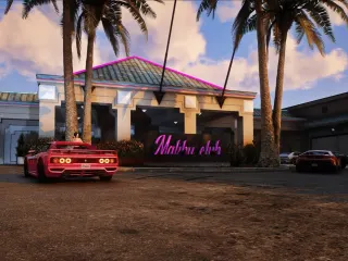 Malibu Club MLO | Vice City Nightclub for FiveM FiveM resource preview