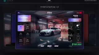 CodeM mVehicleShop — Advanced Vehicle Dealership FiveM resource preview