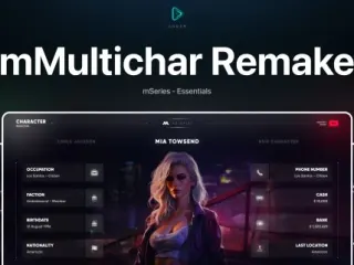 CodeM mMultichar — Advanced Multi-Character System FiveM resource preview