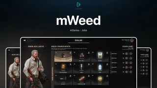 CodeM mWeed — Weed Growing & Drug Production System FiveM resource preview