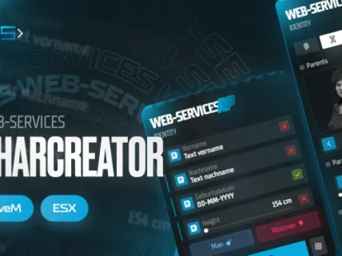 WS Charcreator und Identität - Web-Services