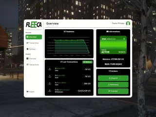 VIP Banking System FiveM resource preview