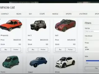 FiveM Car Dealership