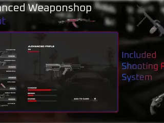 Expanded purchasable weapon shop system (Premium) FiveM resource preview