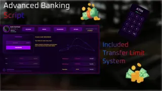 Advanced Banking System [Level System][Standalone] FiveM resource preview