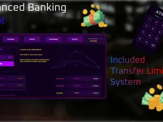 Advanced Banking System [Level System][Standalone] FiveM resource preview
