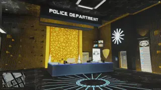 Cyberpunk MRPD Police Department FiveM resource preview