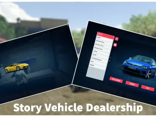 Story Vehicle Dealership FiveM resource preview