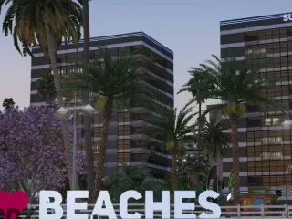 Sunshine Plaza MLO FiveM resource preview