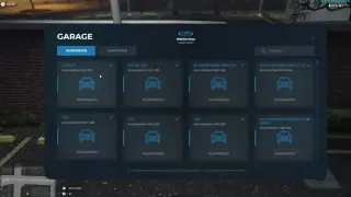 Garage Impound System FiveM resource preview