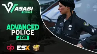 (ESX/QB) Advanced Police Job FiveM resource preview