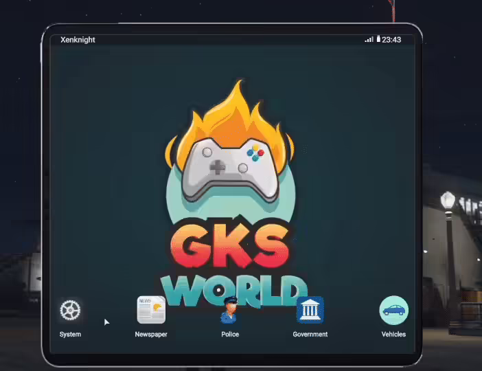 Aperçu des ressources FiveM pour XenTablet