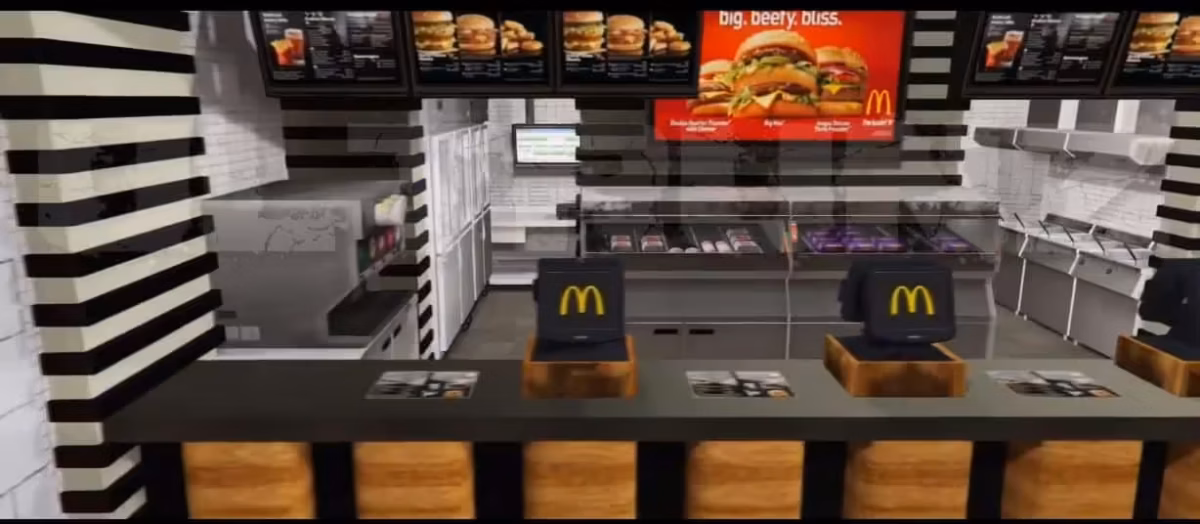 McDonalds Legion Square (MLO) FiveM Ressourcen-Vorschau 2