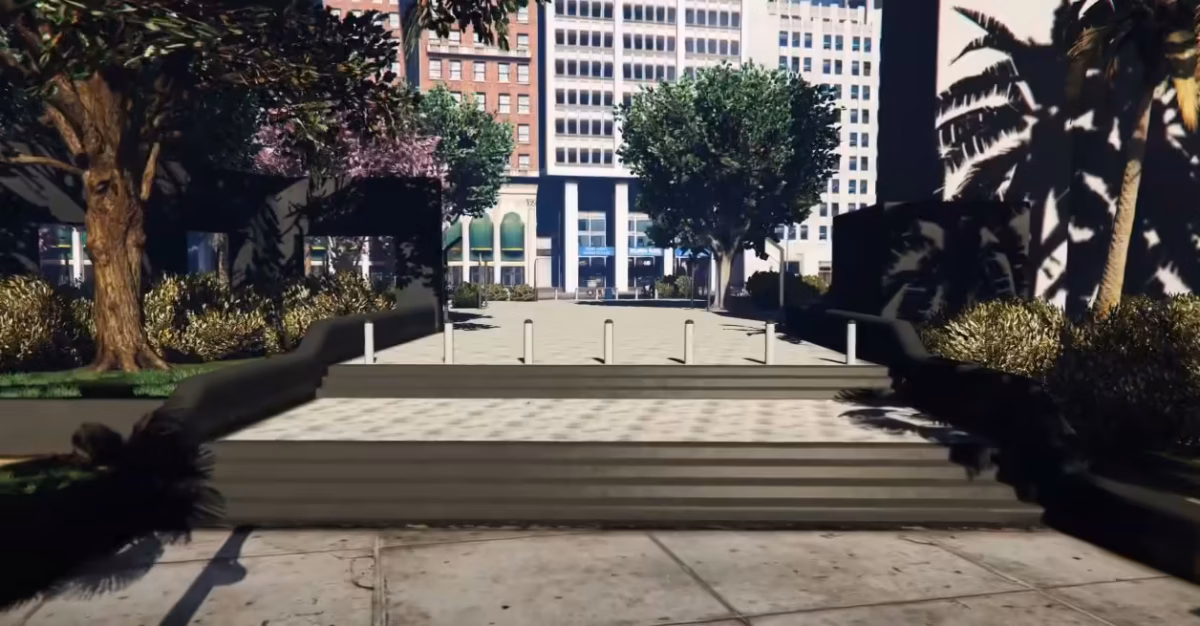 Praça da Legião NOVO FiveM prévia do recurso 4