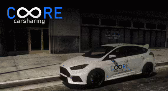 Core CarSharing FiveM Ressourcenvorschau
