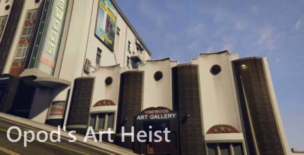 Vista previa del recurso de Art Gallery Heist (Script + Map) FiveM 2