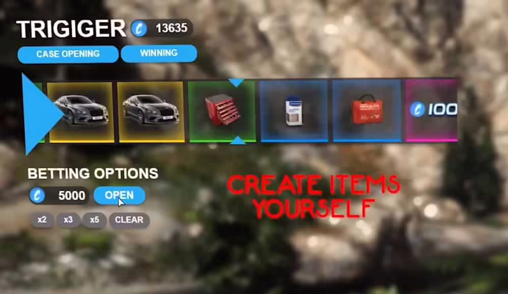 FiveM Lootbox / Core Credits FiveM visualização do recurso 4