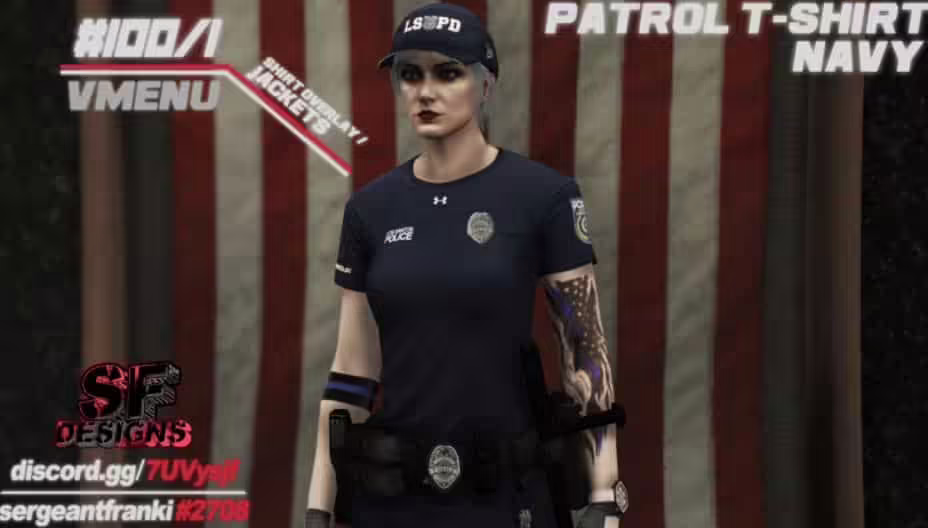 LSPD UP Major Male (+ Female Update) FiveM vista previa del recurso 8