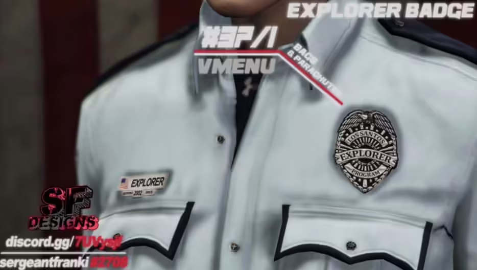 LSPD UP Major Male (+ Female Update) FiveM vista previa del recurso 14