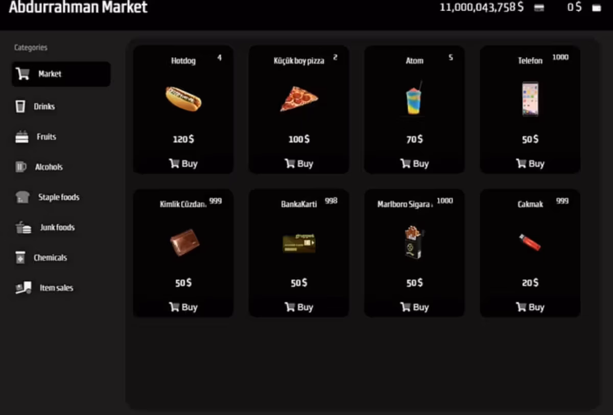 FiveM Marketplace Script (Player-Owned) FiveM Ressourcen-Vorschau 4