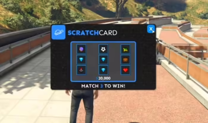 Tarjeta de rascar (LuckGame) vista previa del recurso FiveM 4