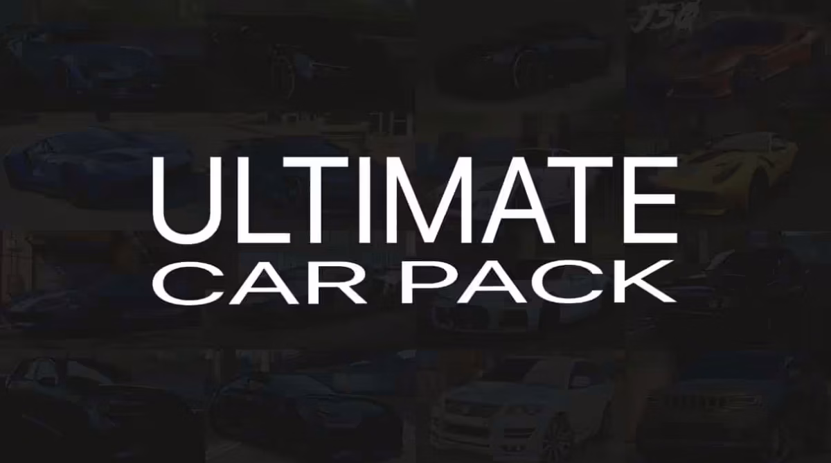 Ultimate FiveM car pack preview