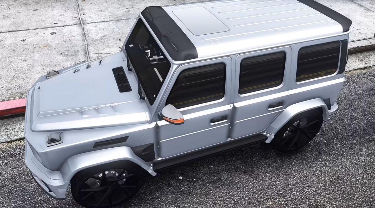 Mercedes G63 Philippe Plein [Mansory] [ADD-ON/REPLACE] FiveM Ressourcen-Vorschau 5