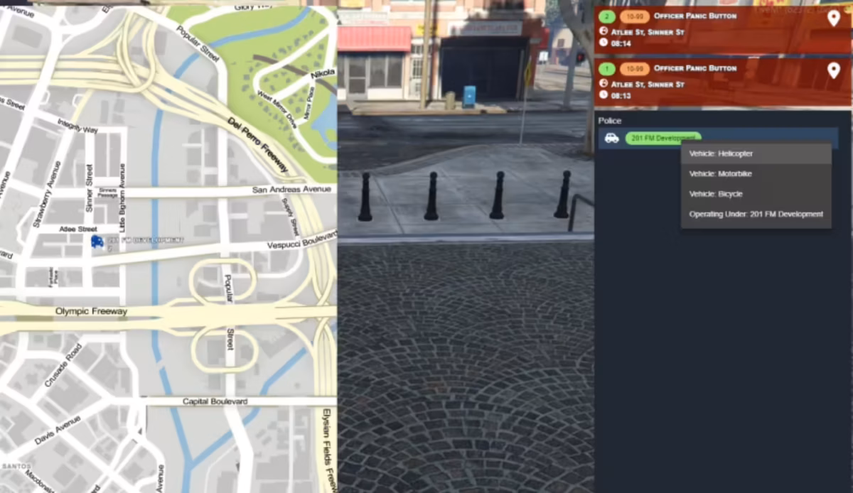 (QB) LunnyDev Dispatch FiveM Ressourcen-Vorschau 2
