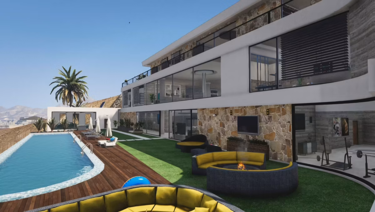 Desert Mansion FiveM resource preview 2