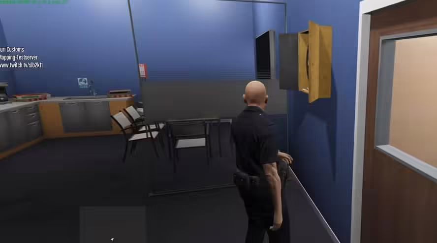 Prison with Helipad MLO FiveM resource preview 3