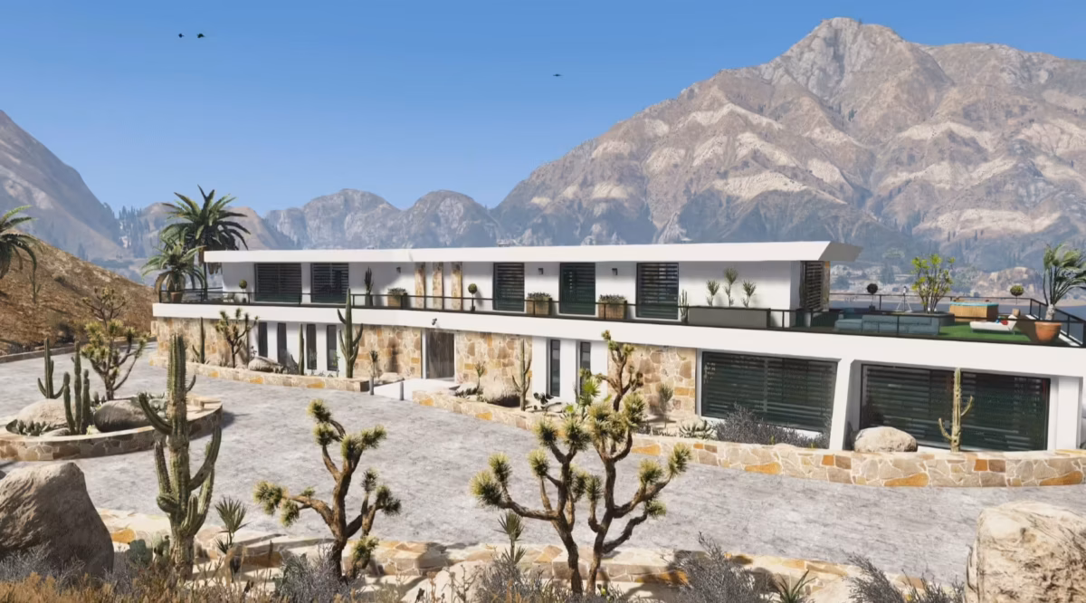 Desert Mansion FiveM resource preview 5