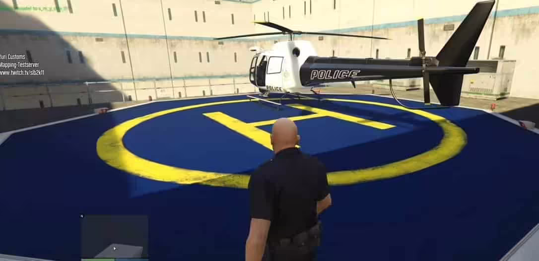 Prison with Helipad MLO FiveM resource preview 2