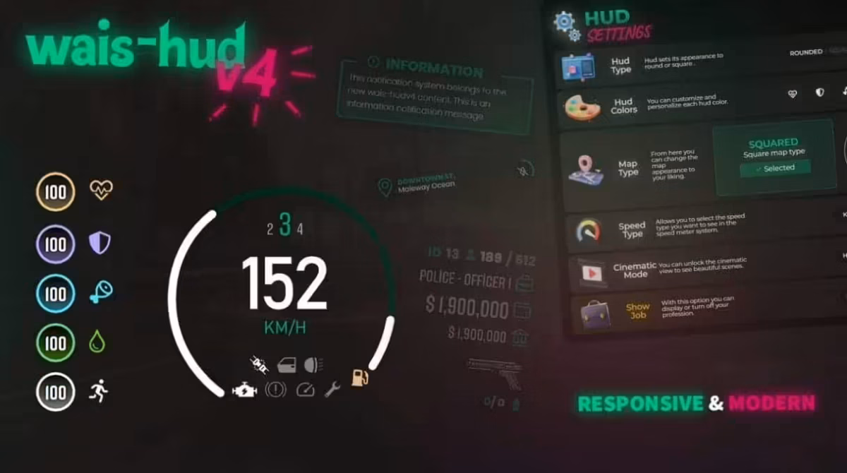 FiveM HUD