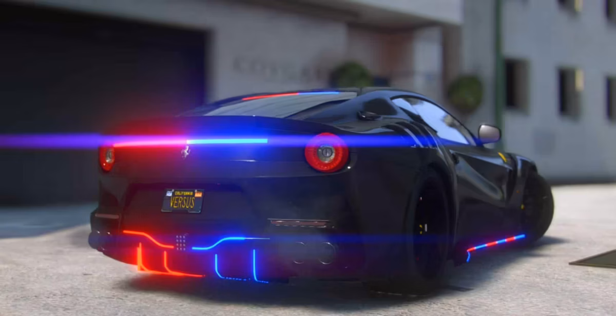 Ferrari F12 (FBI/Cops) FiveM Ressourcen-Vorschau 2