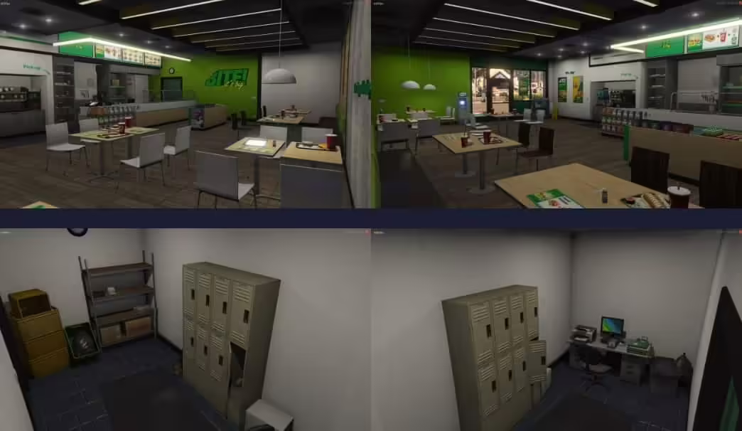 Bite Restaurant MLO FiveM resource preview 2