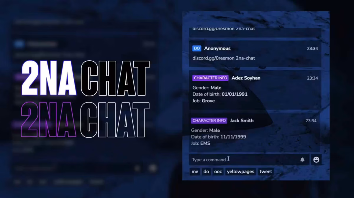 2NA Chat FiveM resource preview