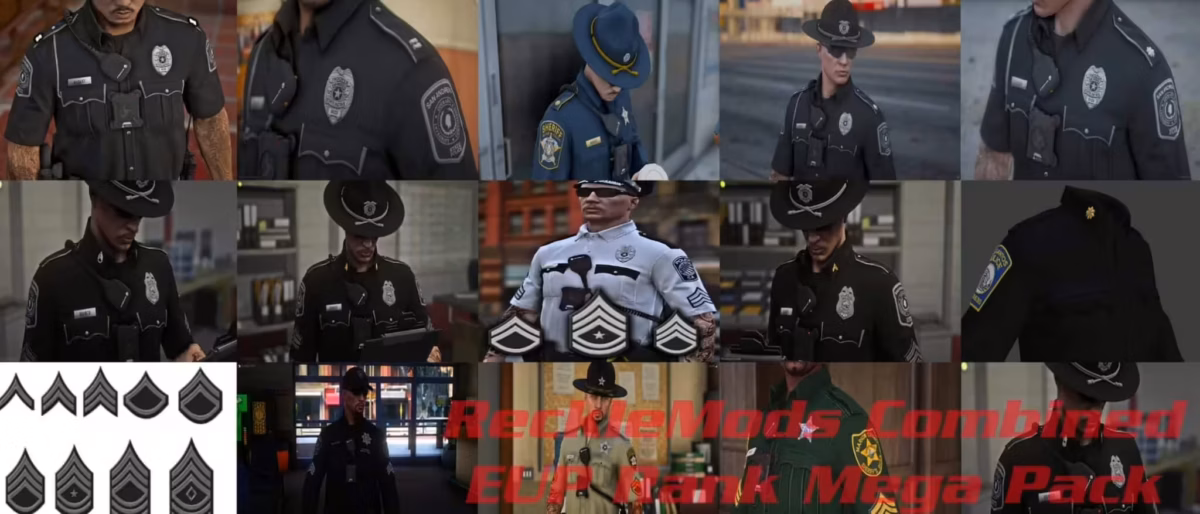 Prévia de recursos do pacote VIP RackleMods FiveM