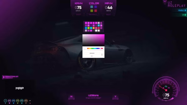 Prévia do recurso Trygon HUD FiveM 2