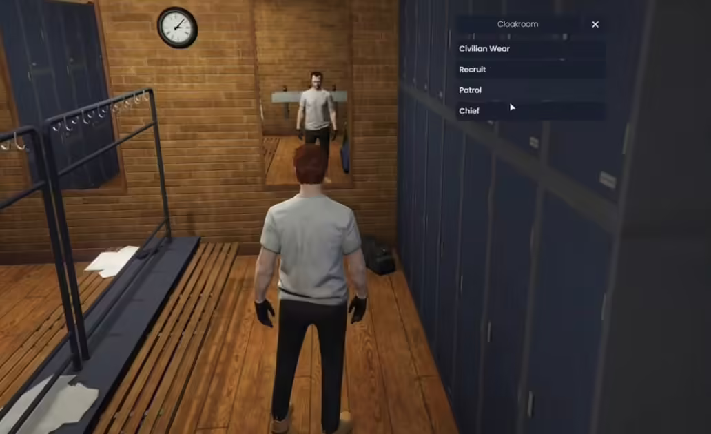 (ESX\/QB) Advanced Police Job FiveM recurso vista previa 4