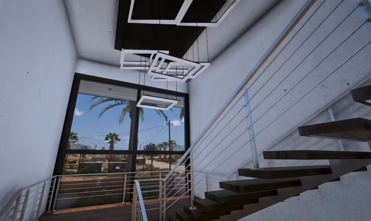 Vila de Design Luxuoso (MLO) prévia do recurso FiveM 5