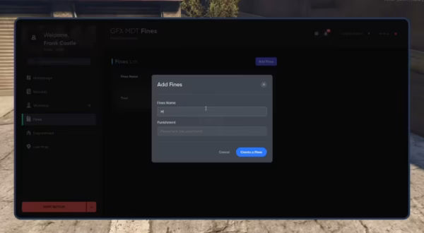 Vista previa del recurso GFX MDT FiveM 2