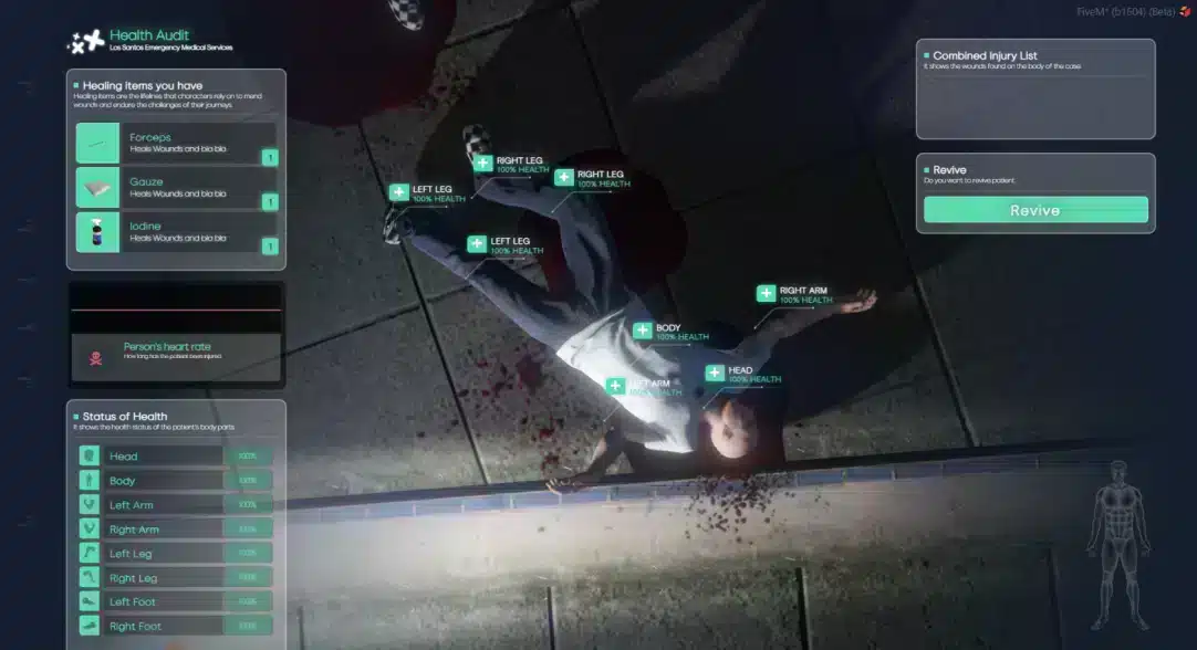 nopixel Gesundheitssystem
