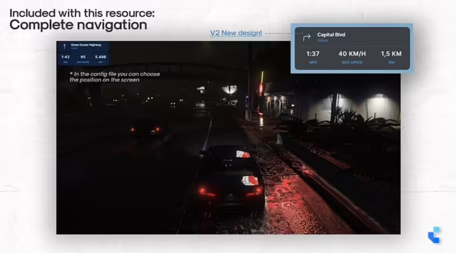Visualização do recurso Complete Carplay (ESX) FiveM 6