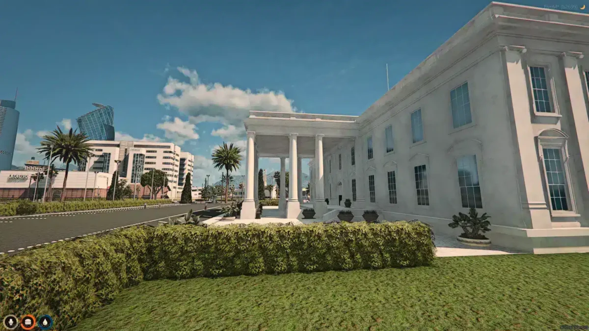 White House MLO exterior in FiveM